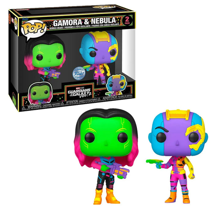 Pop! Marvel: Guardian Of The Galaxy - Gamora & Nebula 2Pk