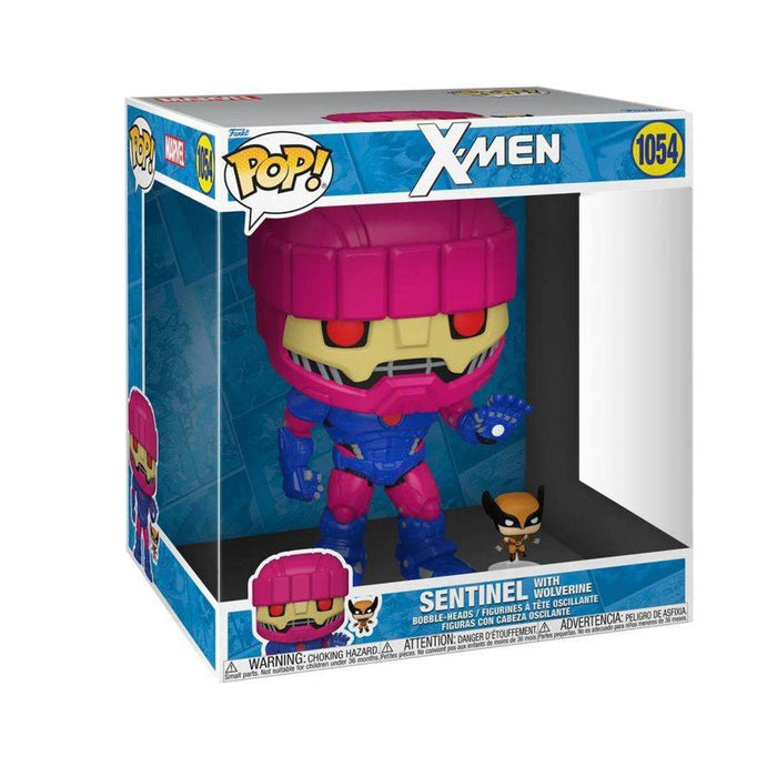 Pop Jumbo! Marvel: Xmen - Sentinel With Wolverine W/Chase