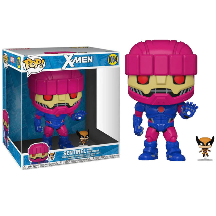 Pop Jumbo! Marvel: Xmen - Sentinel With Wolverine W/Chase