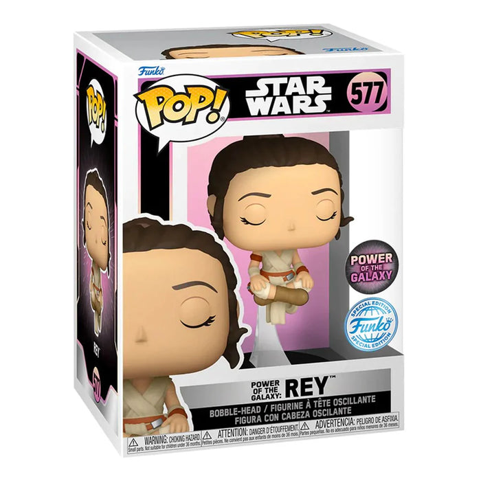 Pop! Star Wars: Power Of The Galaxy - Rey (Exc)
