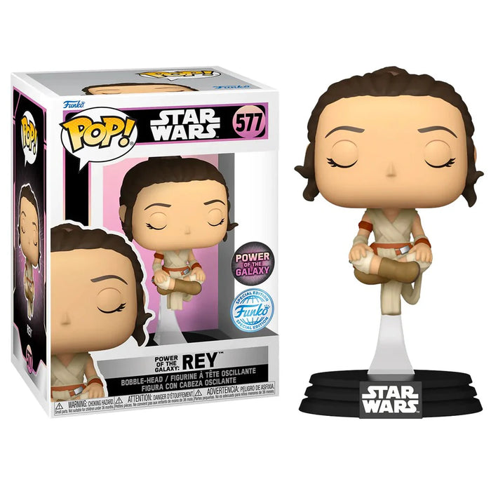 Pop! Star Wars: Power Of The Galaxy - Rey (Exc)