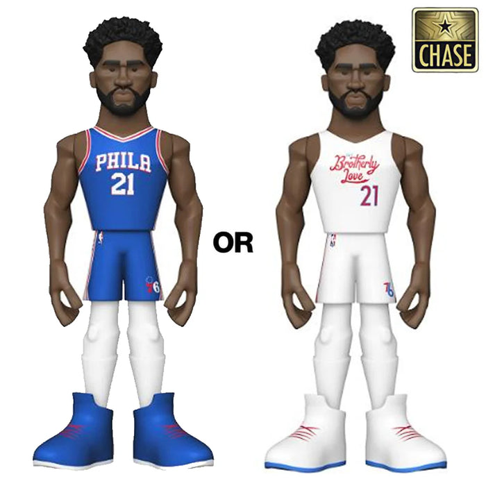Gold 12" Nba: Philadelphia - Joel Embiid W/Chase
