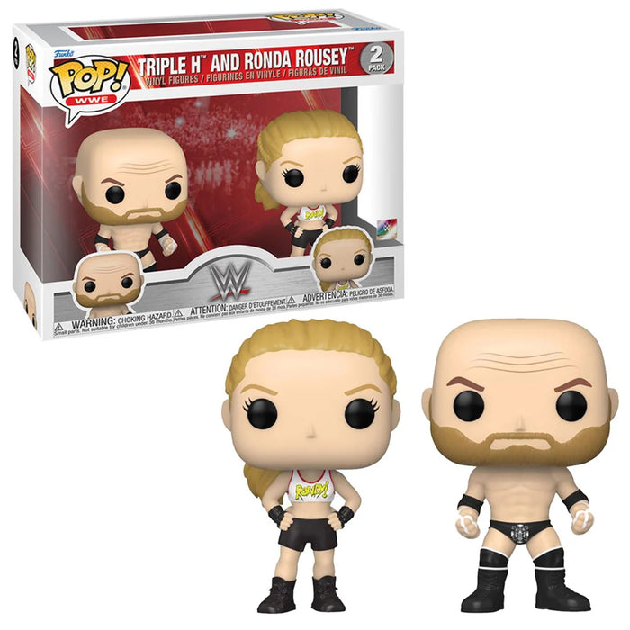 Pop! Wwe: Rousey And Triple H 2Pk