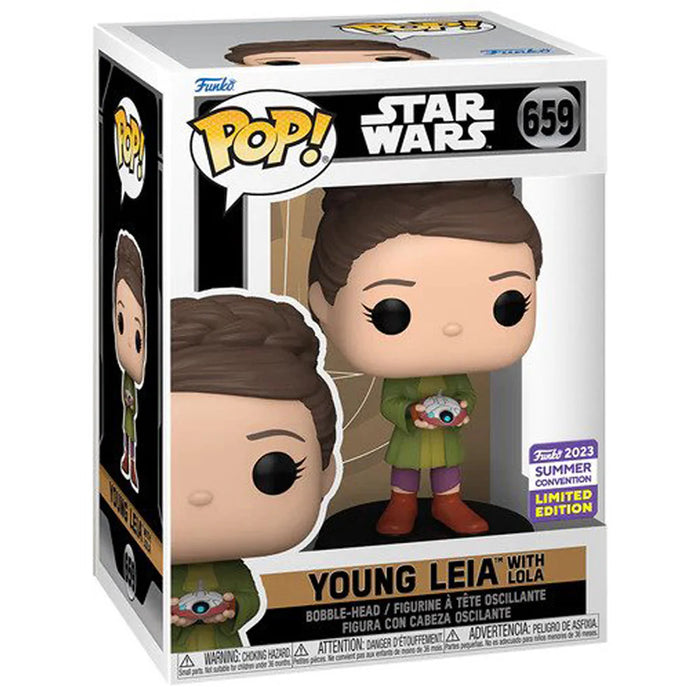 Pop! Star Wars: Princess Leia With Lola