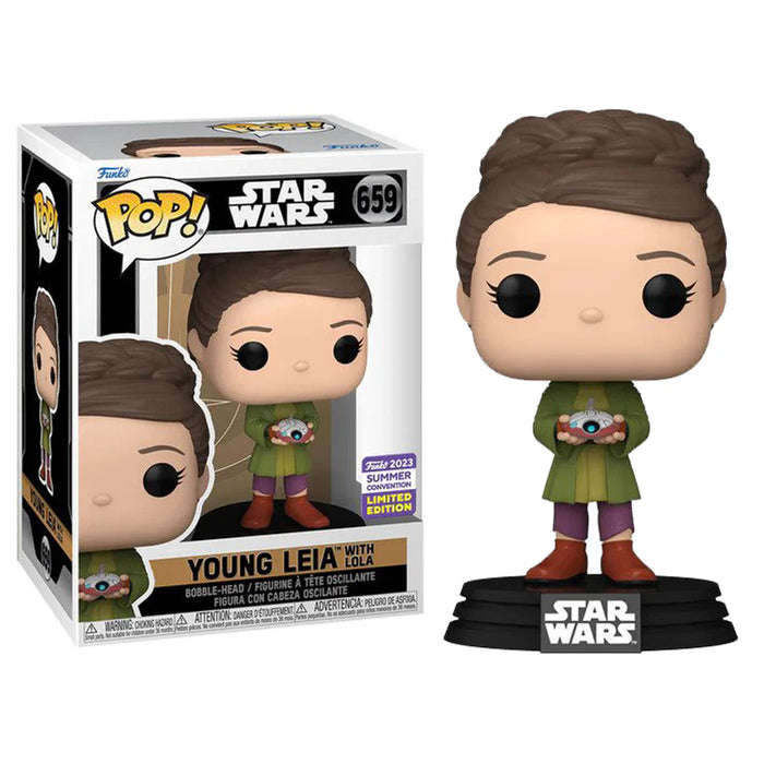 Pop! Star Wars: Princess Leia With Lola