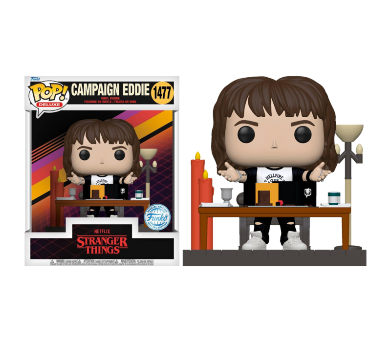 Pop Deluxe! Tv: Stranger Things S4 - Campaign Eddie