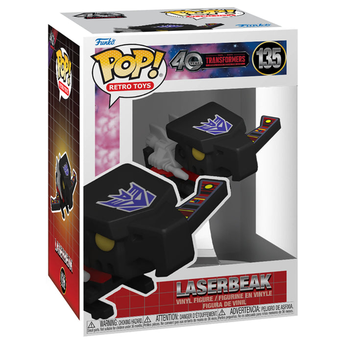 Pop! Movies: Retro Toys - Transformers Laserbeak w/chase