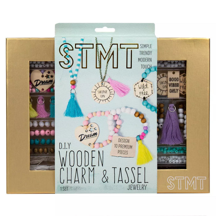 Stmt STMT - D.I.Y Wooden Charm & Tassel — Book Mart W.L.L