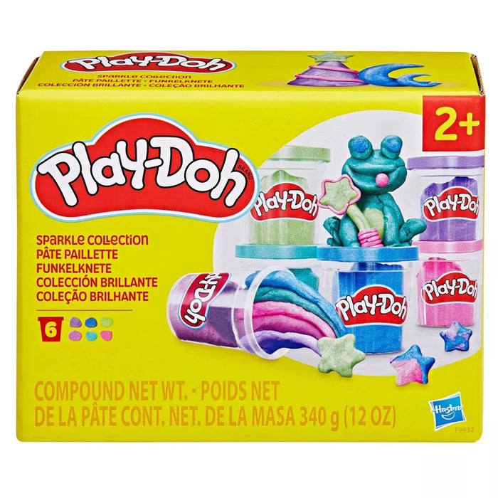 Play-Doh Sparkle Compound Collection 2.0 Bulk Pack Multipack - 6pc