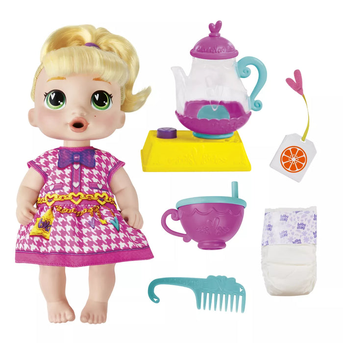 Hasbro Baby Alive Lala Bubbly Tea Party Blonde