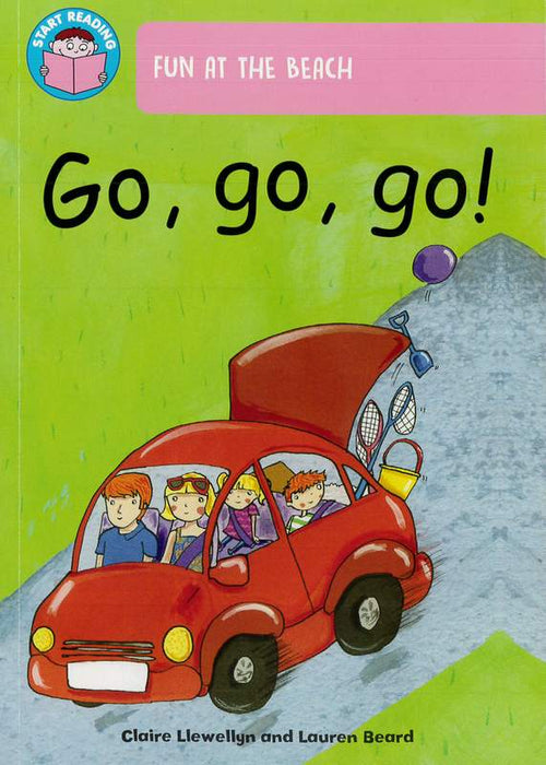 Start Reading - Fun at the Beach: Go, Go, Go!
