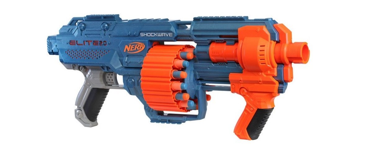 Hasbro Nerf Elite 2.0 Shockwave RD-15 Blaster