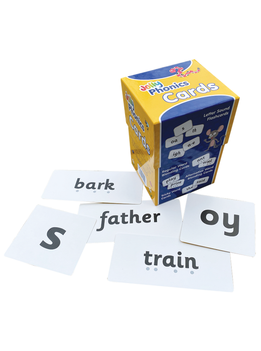 Jolly Phonics Cards (set of 4 boxes)