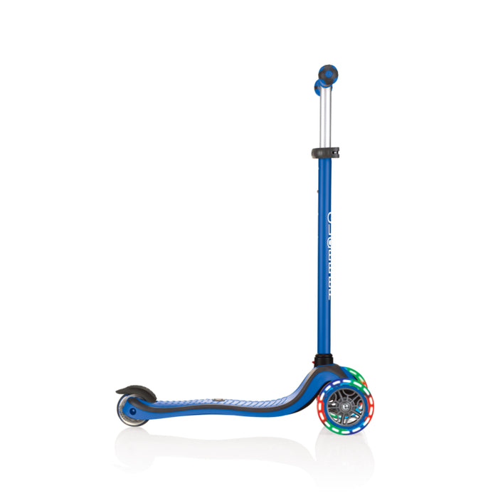 Globber - Primo Plus Lights Scooter V2 - Navy Blue