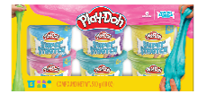 PlayDoh 6pk Super Stretch Cans