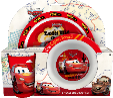 Cars 3Pcs Kids Mico Set with CUP