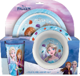 FROZEN  3PCS KIDS MICO SET WITH CUP