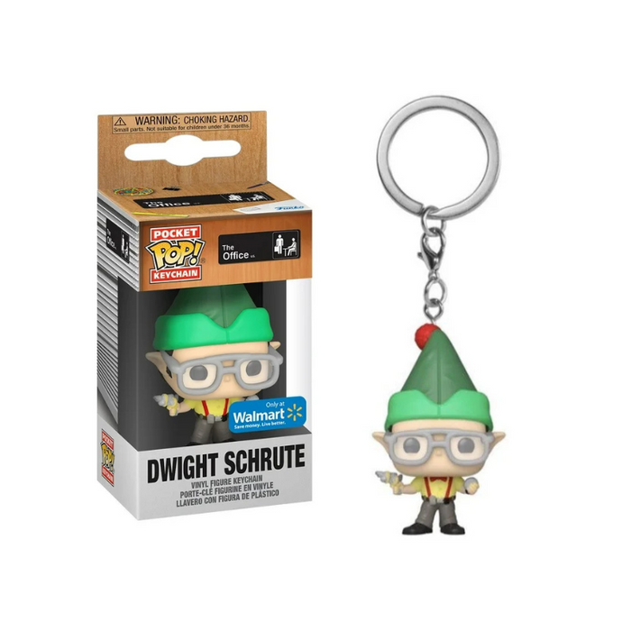 Funko Pop Keychain: The Office- Dwight As Elf