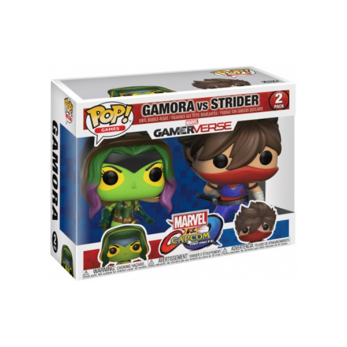 POP GAMES: MARVEL VS. CAPCOM 2PK - GAMORA VS STRIDER