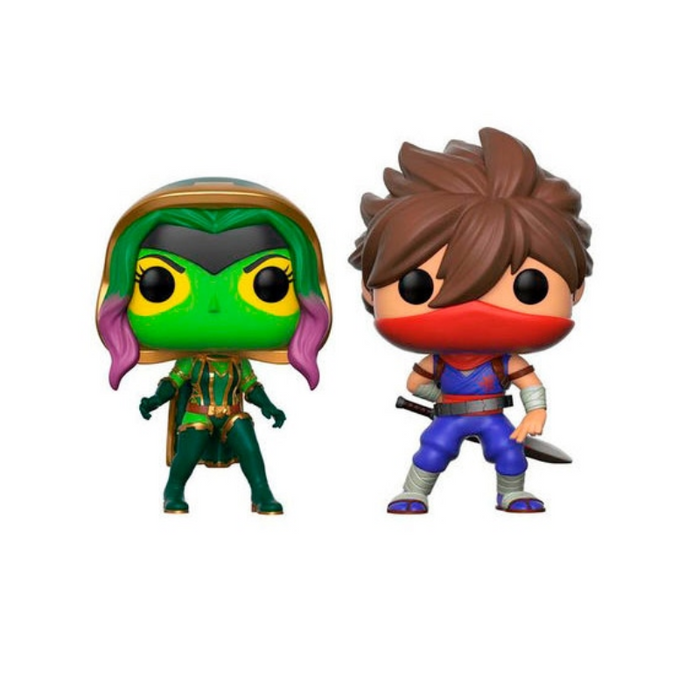 POP GAMES: MARVEL VS. CAPCOM 2PK - GAMORA VS STRIDER