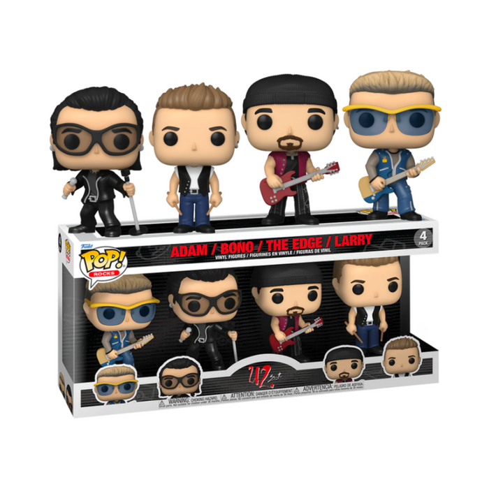 Pop! Rocks: U2 - Zootv 4Pk