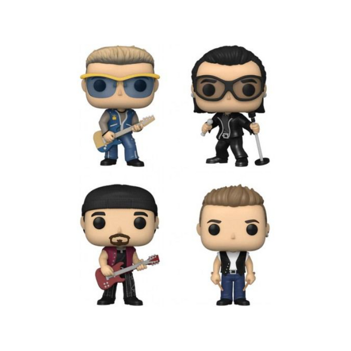 Pop! Rocks: U2 - Zootv 4Pk