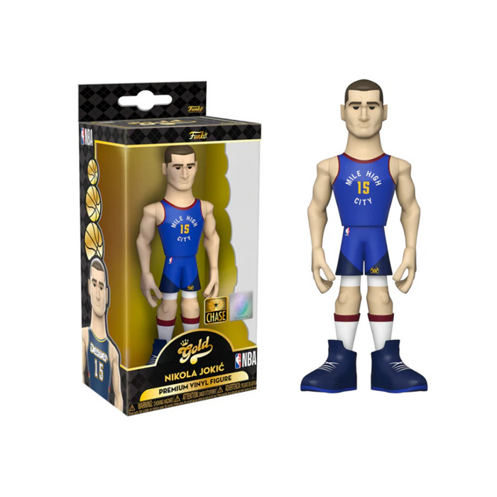 Gold 5" Nba: Nuggets- Nikola Jokic (Awayuni) W/ Chase