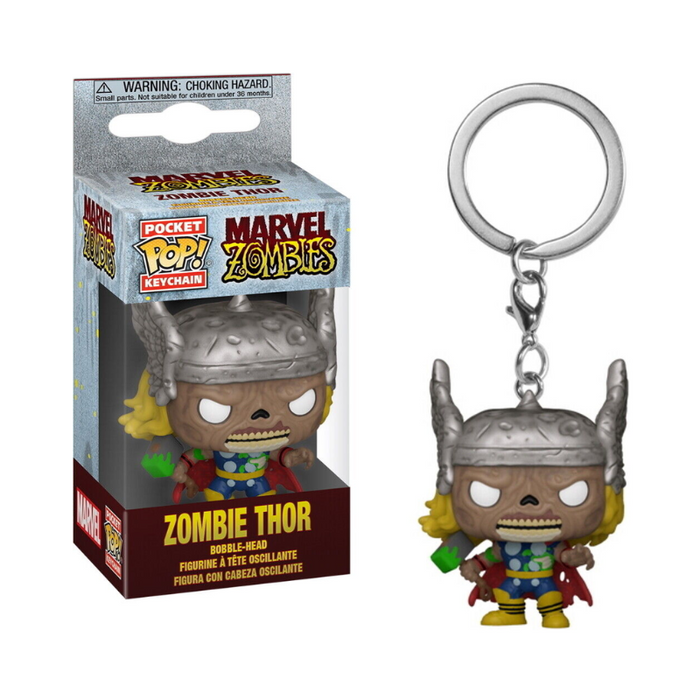 Funko Pop Keychain: Marvel Zombies- Thor