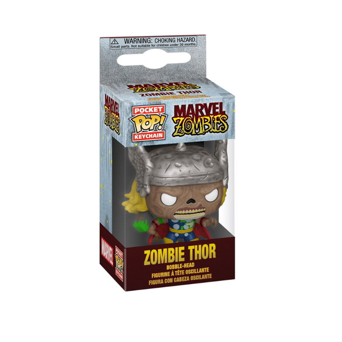 Funko Pop Keychain: Marvel Zombies- Thor