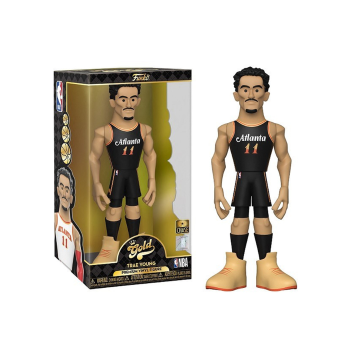 Gold 12" Nba: Atlanta - Trae Young W/Chase