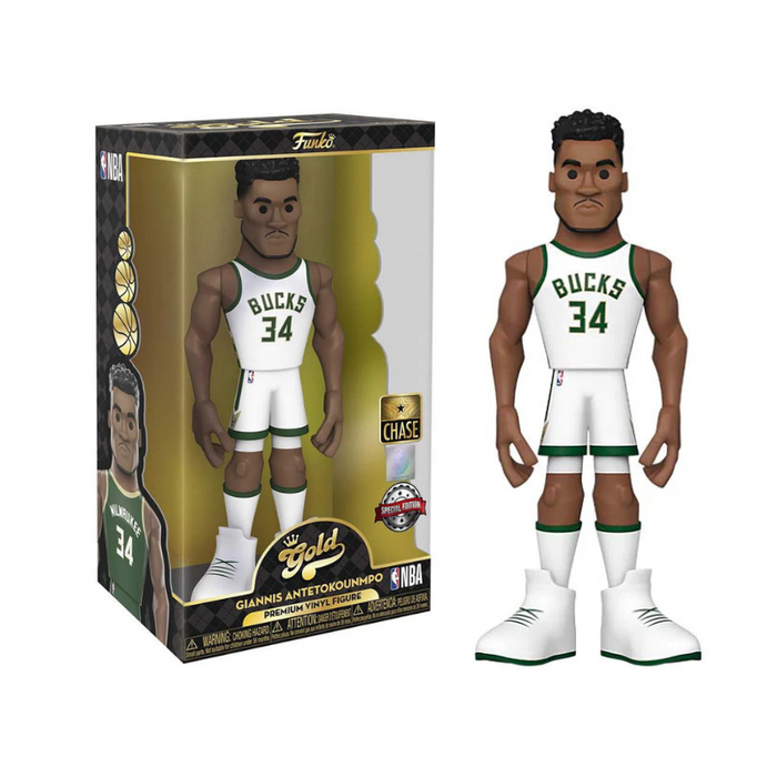 Gold 12" Nba: Bucks- Giannis W/Chase