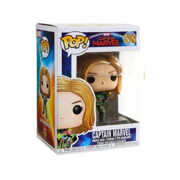 Pop! Marvel: Captain Marvel- Captain Marvel w/ Neon Suit