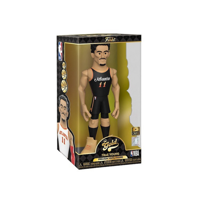 Gold 12" Nba: Atlanta - Trae Young W/Chase