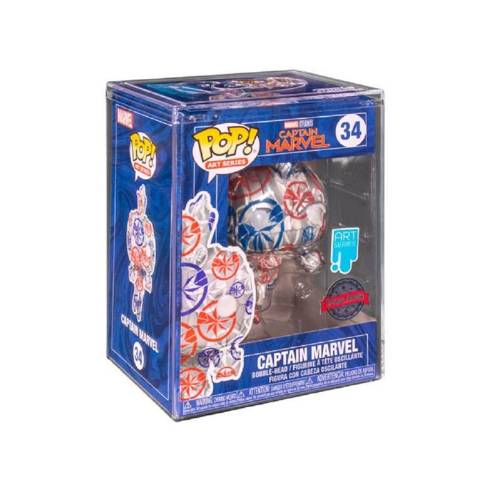 Funko Pop Artist Series:Patrioticage-Captain Marvel