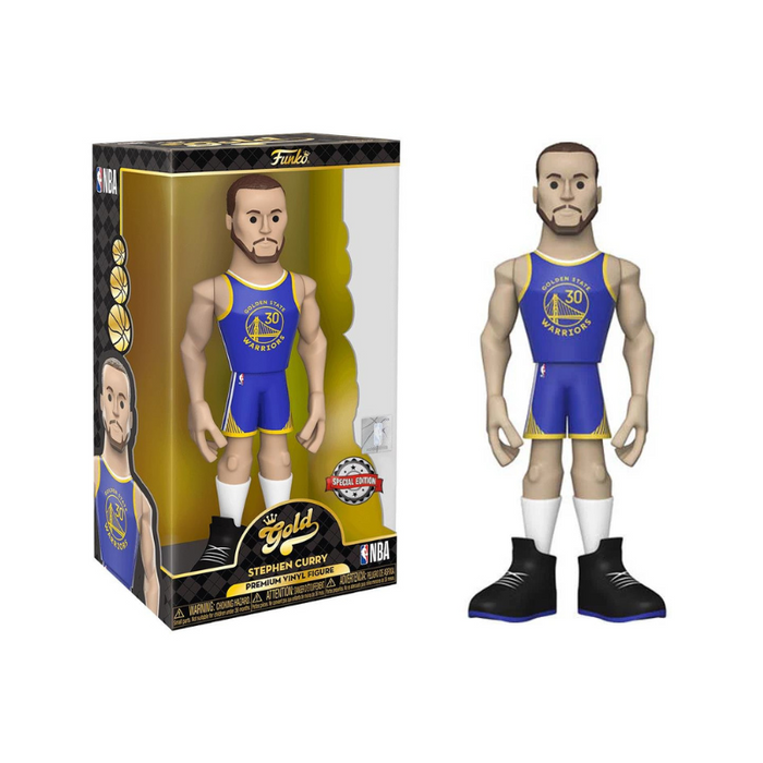 Gold 12" Nba: Warriors- Stephen Curry W/Chase