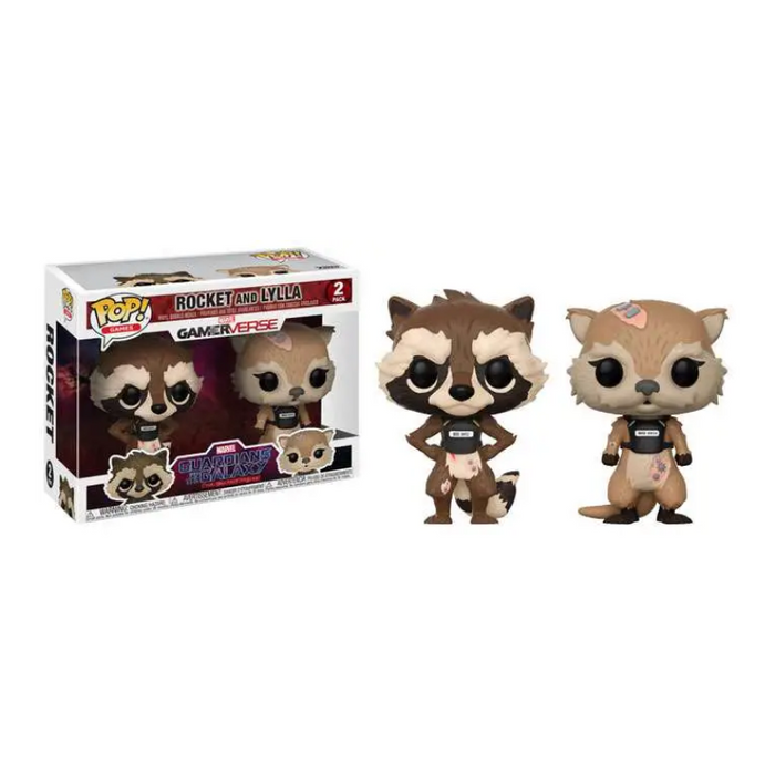 POP MARVEL GAMES: GOTG TT: ROCKET & LYLA 2PK