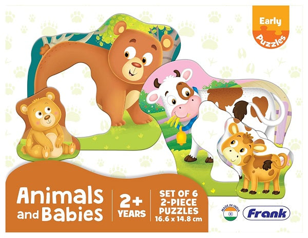 Frank Puzzle: Early Learner - Animals and Babies