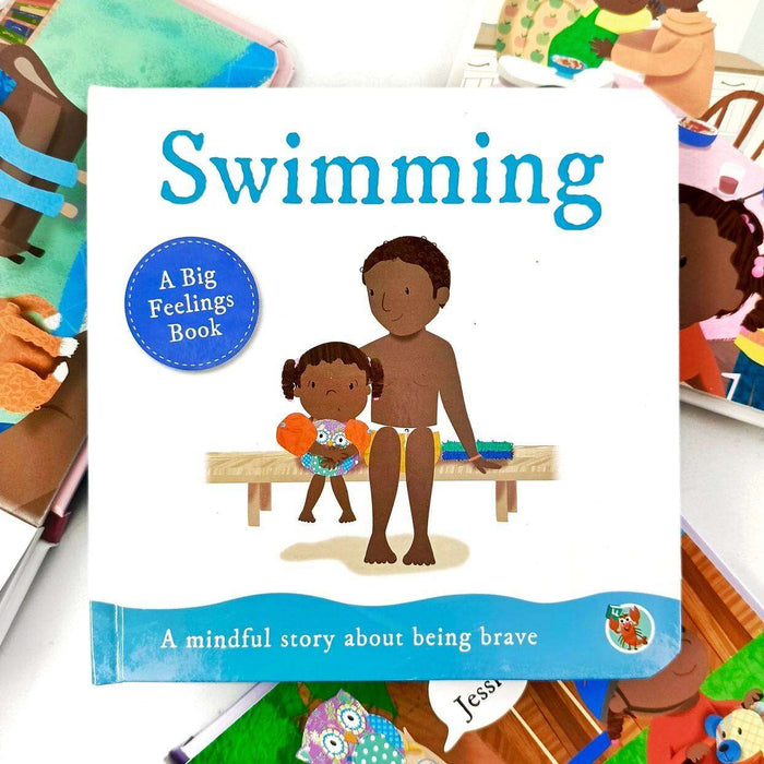 Swimming : A Big Feelings Book (A mindful story about being brave)