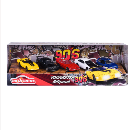Majorette Youngsters Auto's Giftpack, 5 pcs.