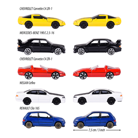 Majorette Youngsters Auto's Giftpack, 5 pcs.