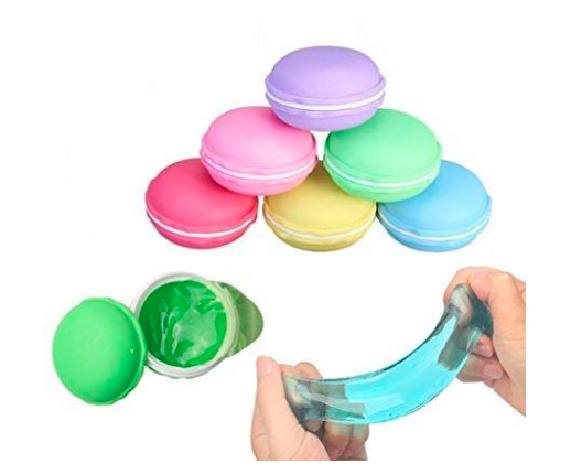 Slimy Macarons in Blister Card 33810 Pack of 2 - Asst.
