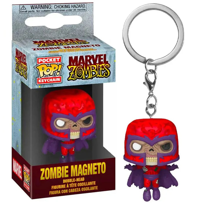 Funko Pop Keychain: Marvel Zombs- Magneto