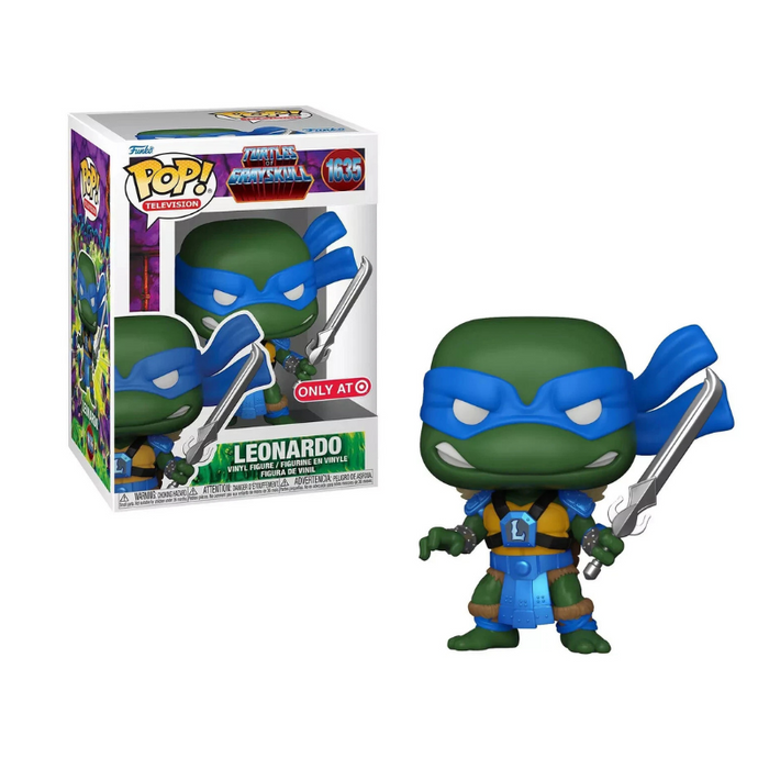 Pop! Tv: Teenage Mutant Ninja Turtlex MOTU - Leo (Eternia Armor)