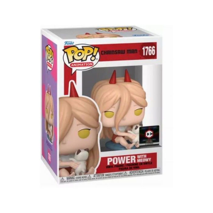 Pop! Animation: Chainsaw Man - Power Meowy w/chase