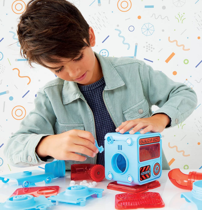 Discovery #Mindblown DIY Prize-Pod Robot 52-Piece Retro Vending Machine Build Kit