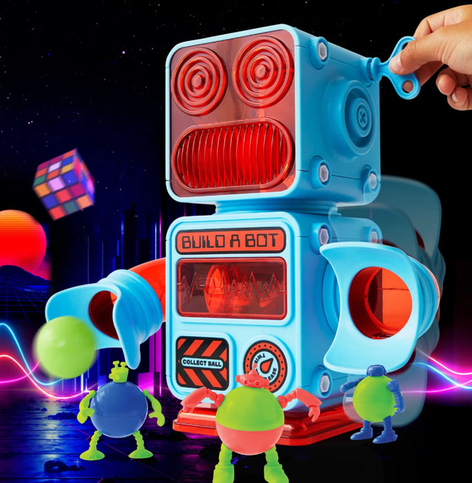 Discovery #Mindblown DIY Prize-Pod Robot 52-Piece Retro Vending Machine Build Kit