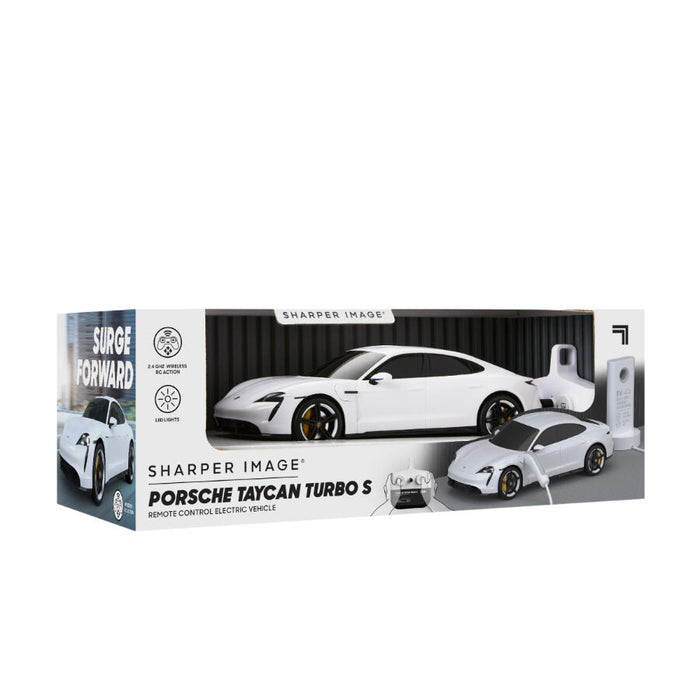 Sharper Image Toy Rc Porsche Taycan Turbo S 1:20