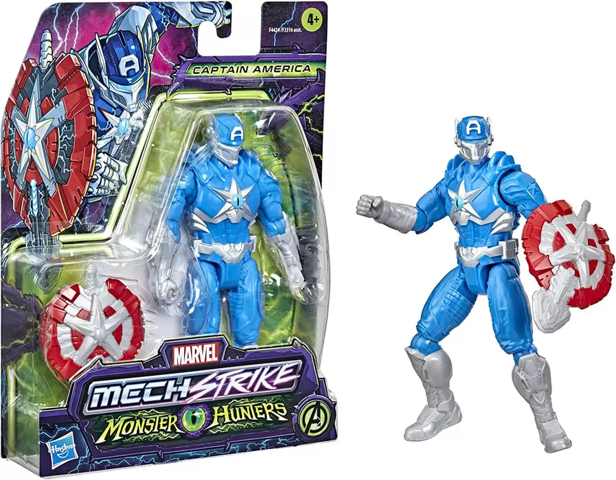 Hasbro Marvel Avengers Mech Strike Monster Hunters – Captain America