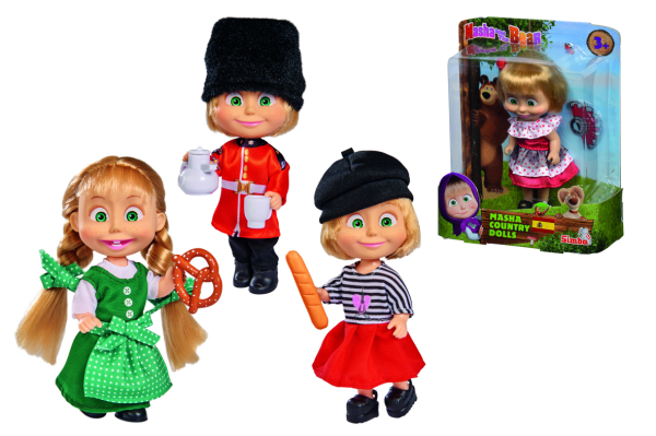 Masha and The Bear Country Dolls 109301087 - Pack of 1