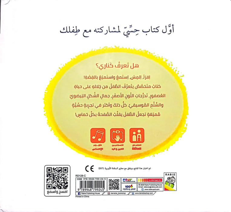 كناري يطير